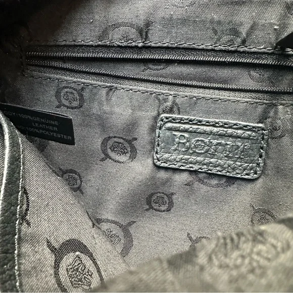 Born leather cross body purse bag black leopard print strap - Picture 5 of 5